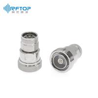 DIN母 转 N公 精密低互调转接器|黄铜镀三元合金，DC-6GHz - RAL06D18