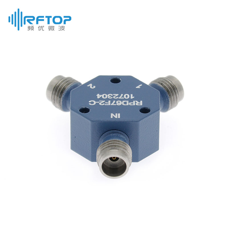 1.85mm一分二电阻式功分器，DC-67GHz，高隔离度C型