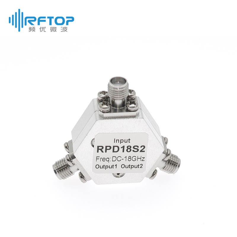 SMA一分二电阻式功分器，DC-18GHz