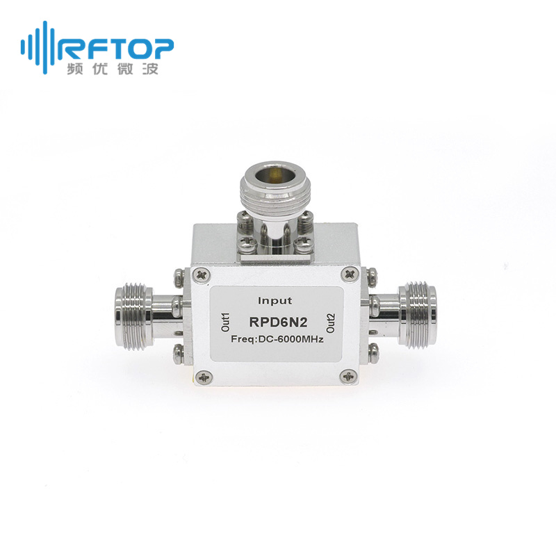 N一分二电阻式功分器，DC-6GHz
