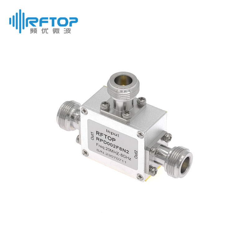 N一分二电阻式功分器，20MHz-8GHz