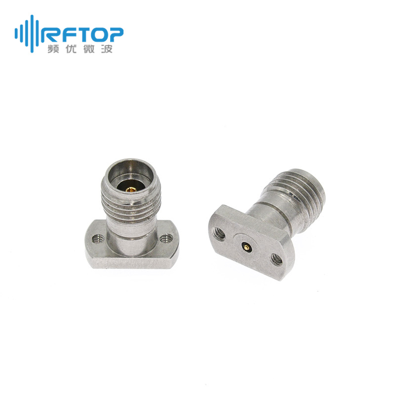 2.92mm母头PCB垂直免焊连接器, DC-40GHz,带状线Molex