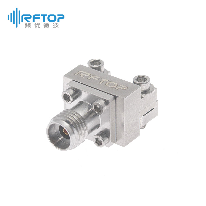 2.92mm母头PCB End Launch免焊连接器, DC-40GHz, 安装孔距9.5mm